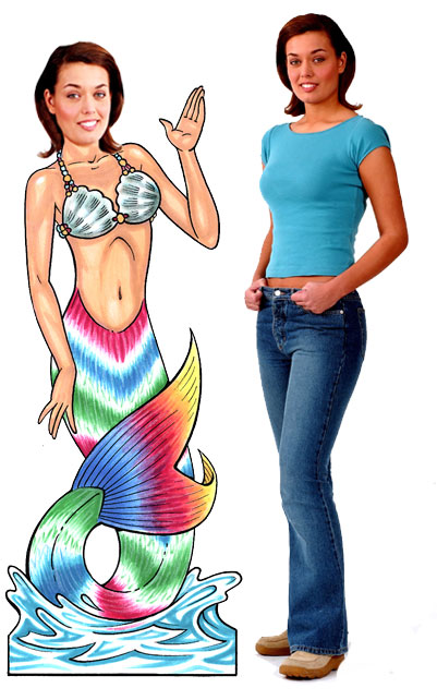 Mermaid Cutout