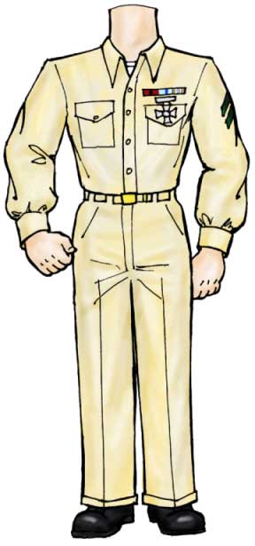 Armed Forces Cutout, Marine 