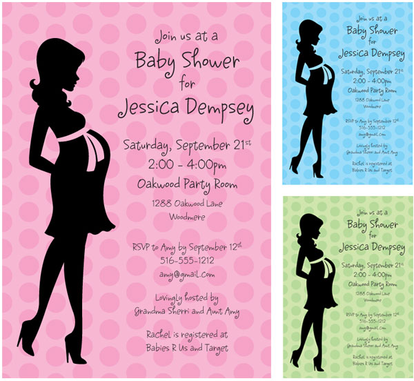 Baby Shower Mommy Invitation