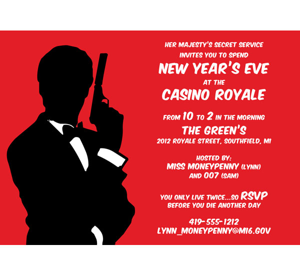 casino royale theme event