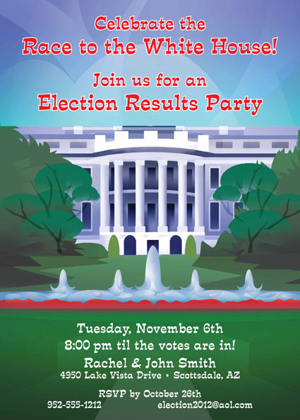 U.S. Election Night Invitation