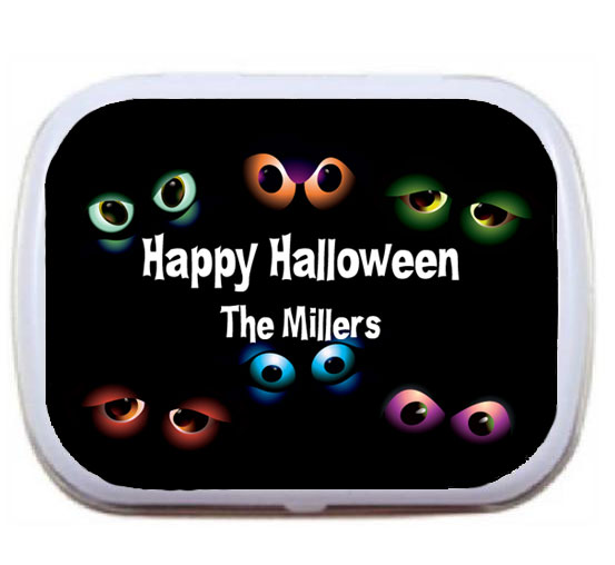 Halloween Eyeballs Mint Tin