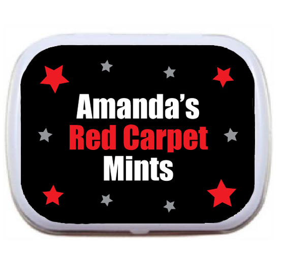 Hollywood Star Theme Mint and Candy Tin