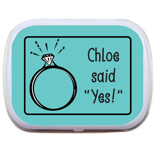 A Bridal Shower Mint Tin
