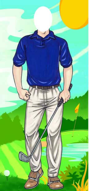 Golfer Photo Op