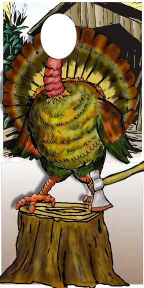Thanksgiving Turkey Photo Op