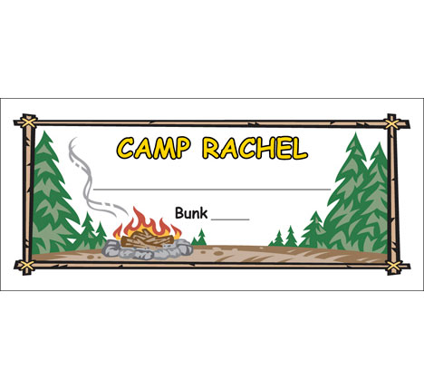 Camp Seating Card