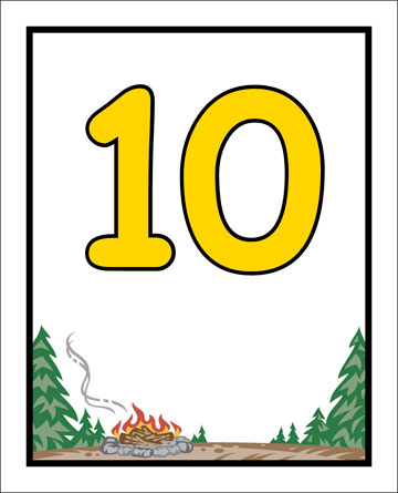 Camp Table Number