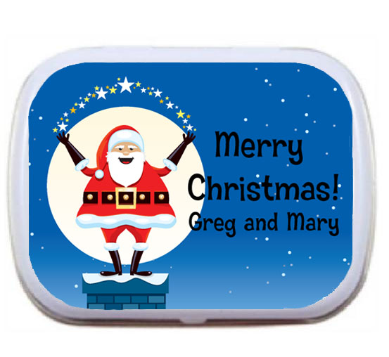 Christmas Santa Magic Mint Tin
