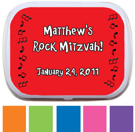 Rock 'n Roll Mint and Candy Tin