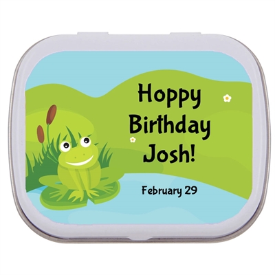 Frog Theme Mint Tin