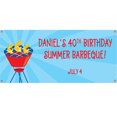 Barbecue Theme Banner