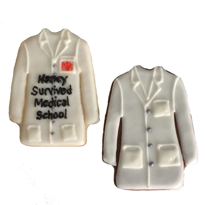 Doctor's Coat Custom Cookie