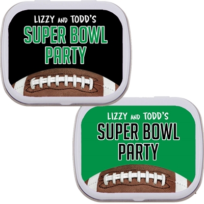 Football Party Mint Tin