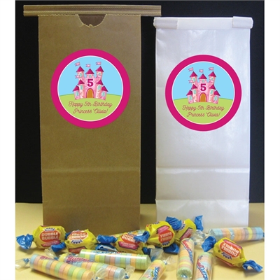 Birthday Castle Theme Party Favor Bag