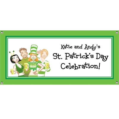 St. Patrick's Day Pub Theme Banner