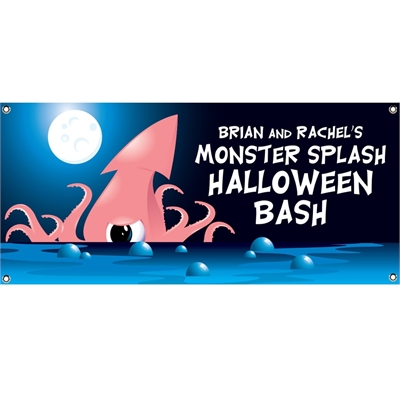 Halloween Sea Creature Theme Banner