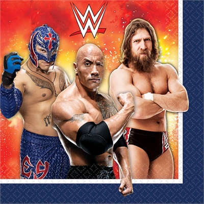 WWE Party Lunch Napkins (16)