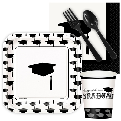 Graduation Party Supplies for 8