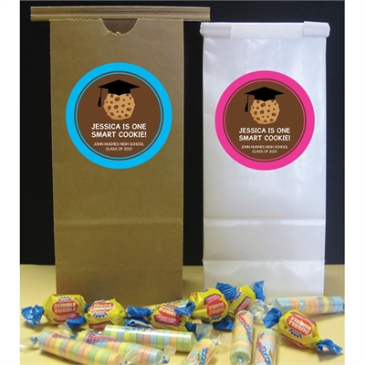 Graduation Smart Cookie Theme Favor Bag