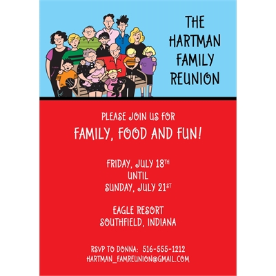 A Reunion Party Invitation