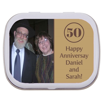 50th Anniversary Theme Mint Tin