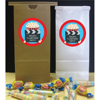 Movie Clapboard Custom Favor Bag