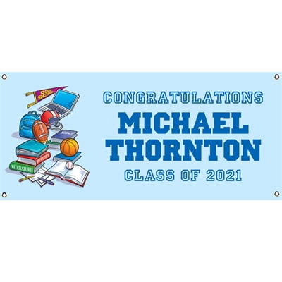 Graduation Sports Theme Banner