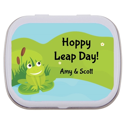 Leap Day Party Theme Mint Tin