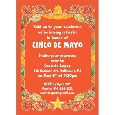 A Mexican Fiesta Invitation