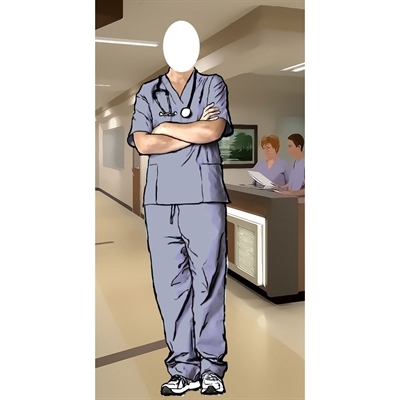 Male Doctor or Nurse Photo Op