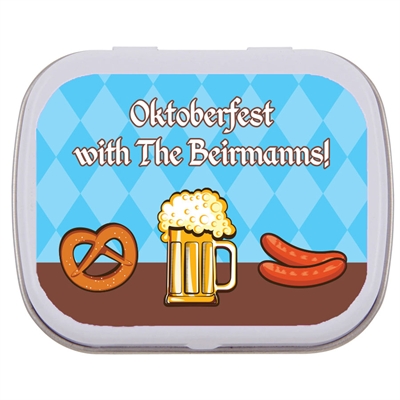 Oktoberfest Food Theme Mint Tin