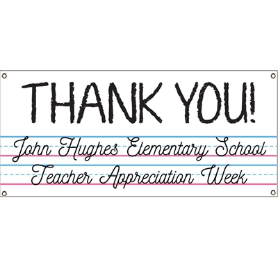 Teacher Appreciation Theme Banner