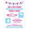 Baby Shower Icons Invitation