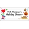 Bridal Shower Holiday Theme Candy Bar Wrapper