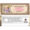 Western Wanted Poster Candy Bar Wrapper