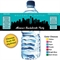 Pick Your Skyline Bachelorette Water Bottle Label