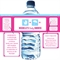 Baby Shower Icons Water Bottle Label
