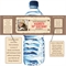 Western Wanted Poster Water Bottle Labels