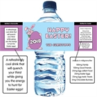Easter Bunny Theme Party Water Label