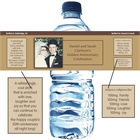 50th Anniversary Theme Bottle Label, Water
