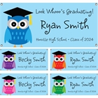 Graduation Owl Theme Banner