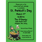 St. Patrick's Day Leprechaun Party Invitation