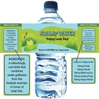 Leap Day Party Water Bottle Label