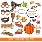 Thanksgiving Activity Photo Booth Props