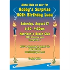 Luau Tiki Party Invitation