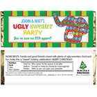 Ugly Sweater Party Candy Bar Wrapper