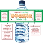 Christmas Cookie Exchange Water Bottle Label