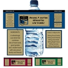 Graduation Law School Water Bottle Label