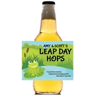 Leap Day Party Theme Beer Bottle Label